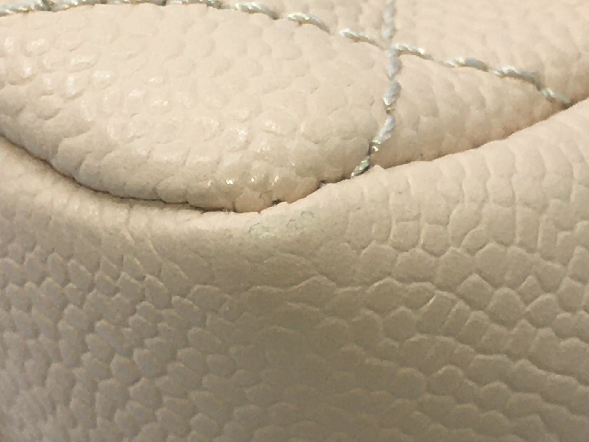 Chanel Shopping Tote Beige Caviar Leather