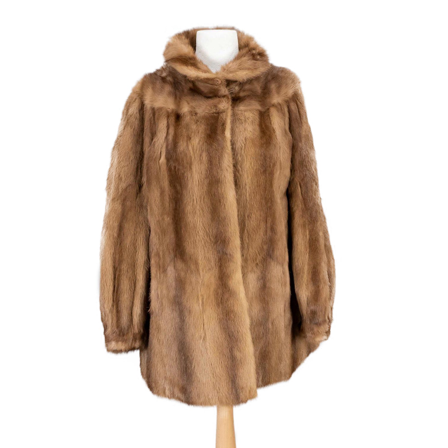 Light Brown Mink Fur Jacket - Pelze Schmolke Bensheim