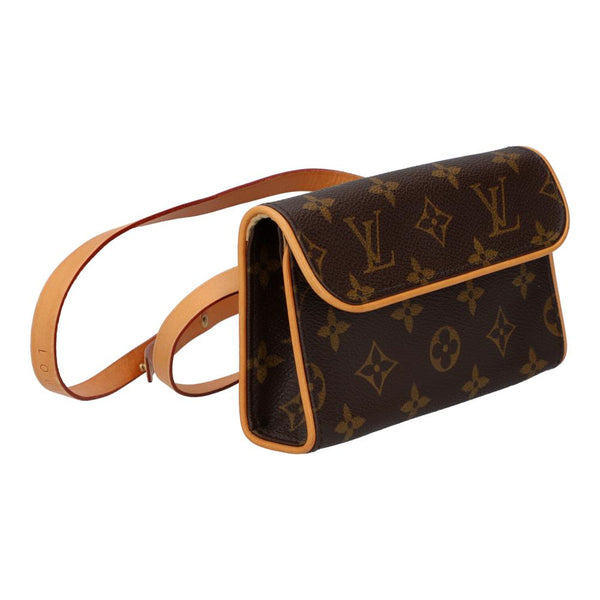 Louis Vuitton Pochette Florentine Monogram (With Snap Leather Belt) Brown -  US