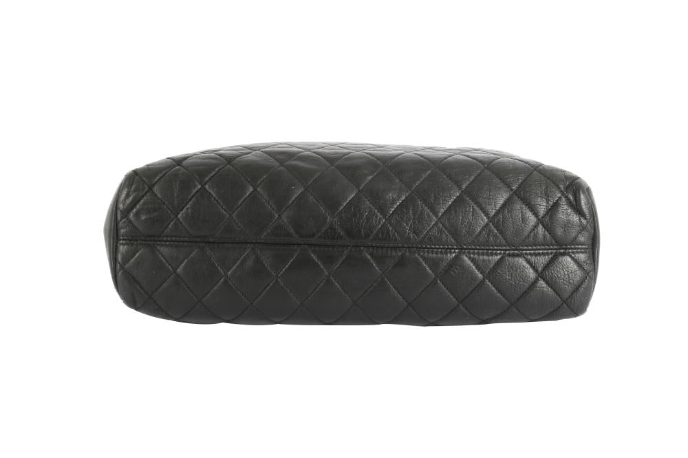 Chanel Black Quilted Tote Bag