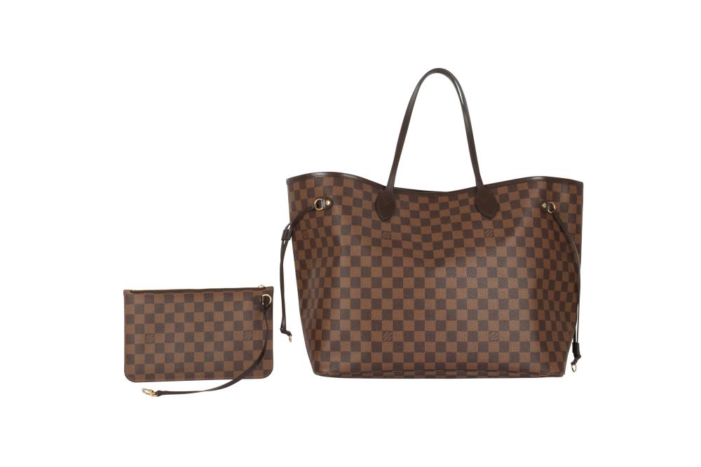 Louis Vuitton Damier Ebene Neverfull GM with Pochette