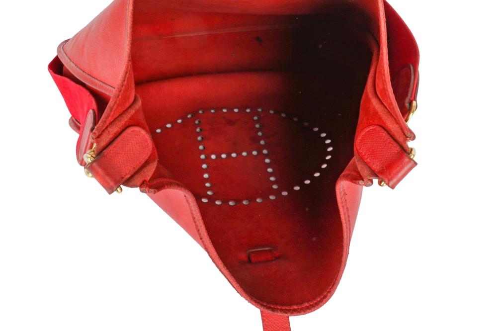 Hermes Red Epsom Evelyne I GM - Used