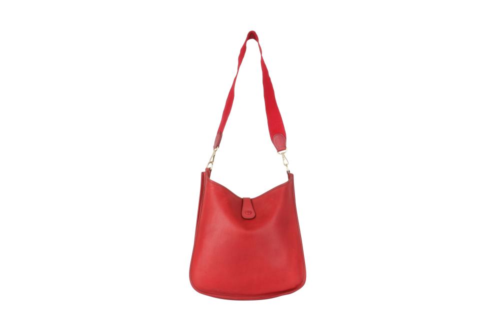 Hermes Red Epsom Evelyne I GM - Used