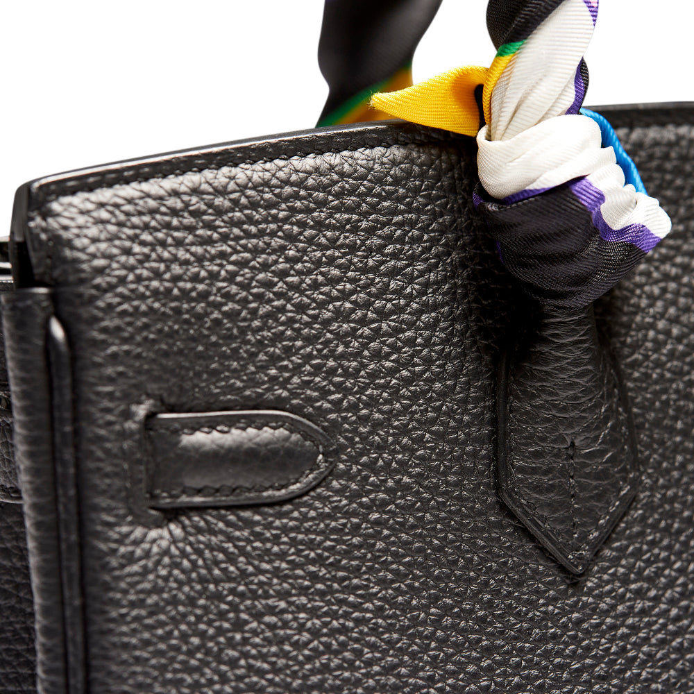 Hermès Birkin 25 Black Togo with Palladium Hardware - Twillys Sold Separately