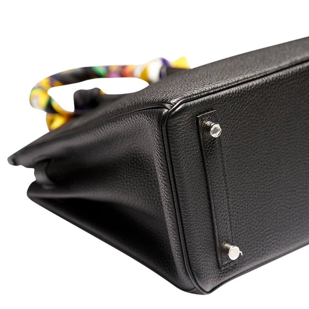 Hermès Birkin 25 Black Togo with Palladium Hardware - Twillys Sold Separately