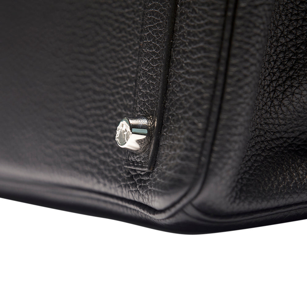 Hermès Birkin 25 Black Togo with Palladium Hardware - Twillys Sold Separately