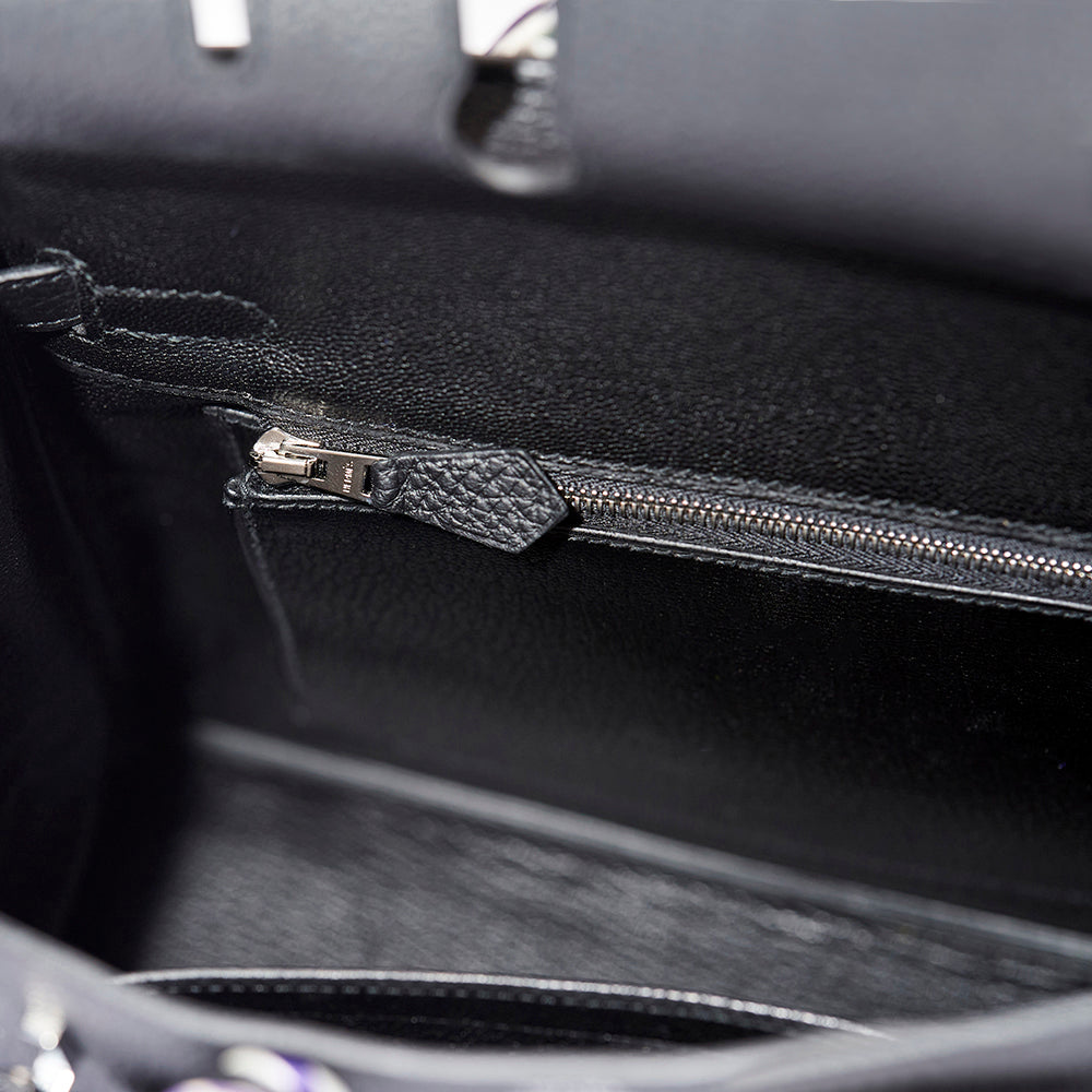 Hermès Birkin 25 Black Togo with Palladium Hardware - Twillys Sold Separately