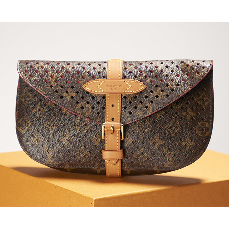 Louis Vuitton Monogram Perfo Saumur Clutch