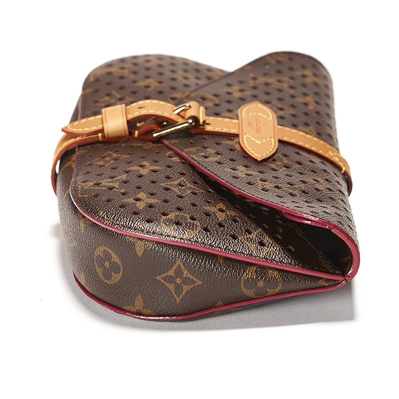 Louis Vuitton Monogram Perfo Saumur Clutch