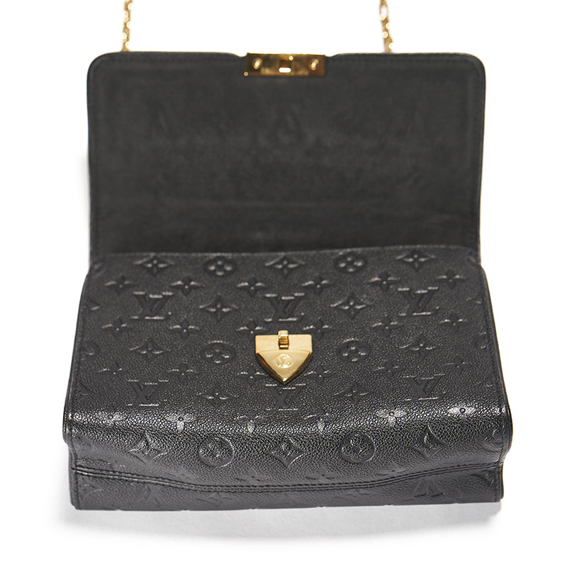 Louis Vuitton Black Monogram Empreinte Saint Sulpice