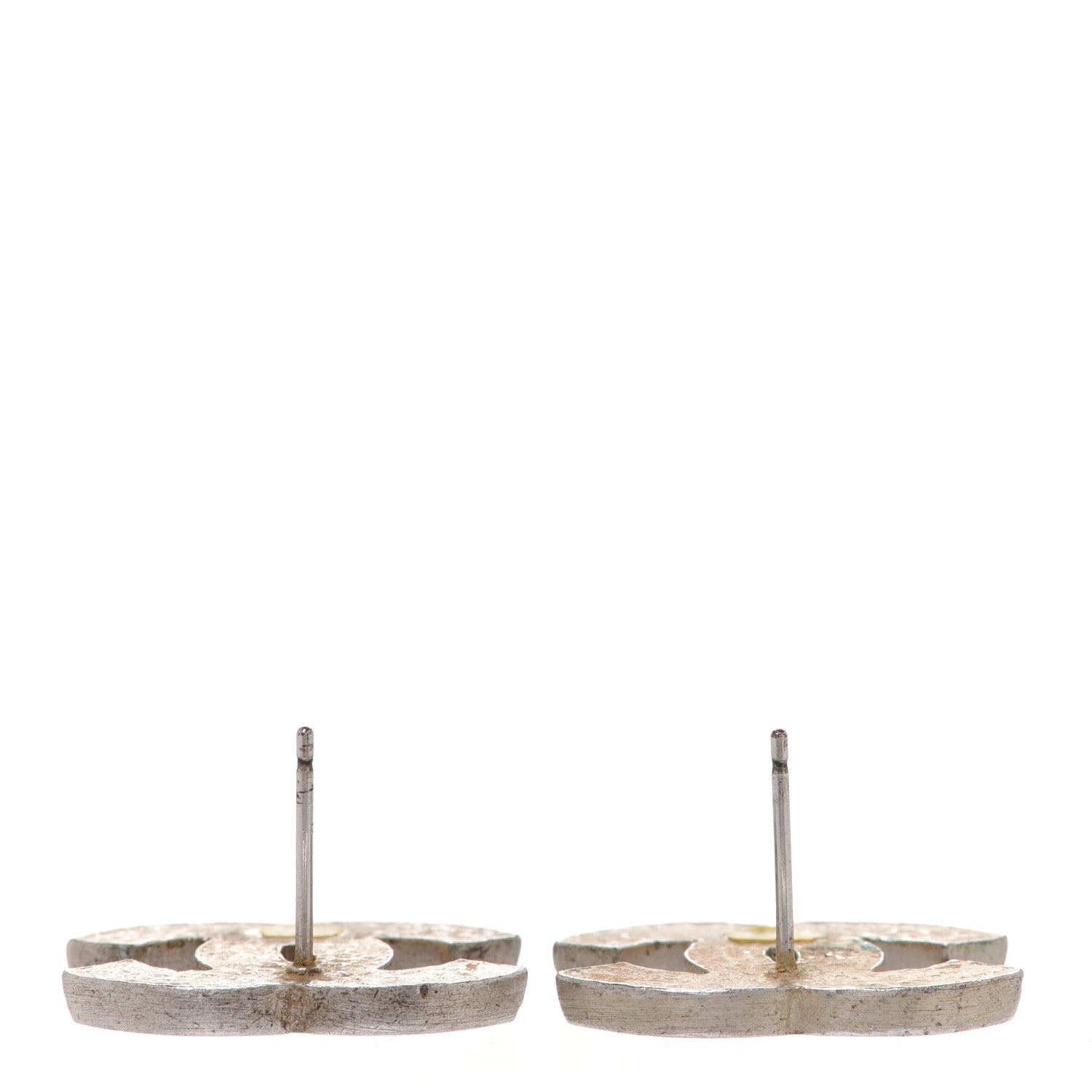 Chanel Enamel CC Earrings Multicolor