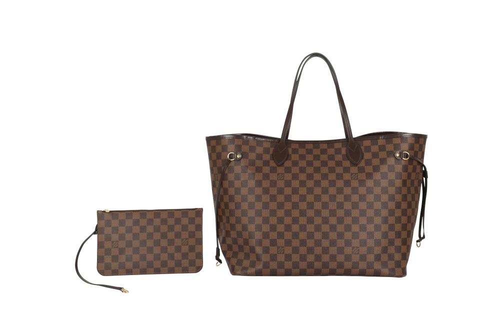 Louis Vuitton Damier Ebene Neverfull GM with Pochette