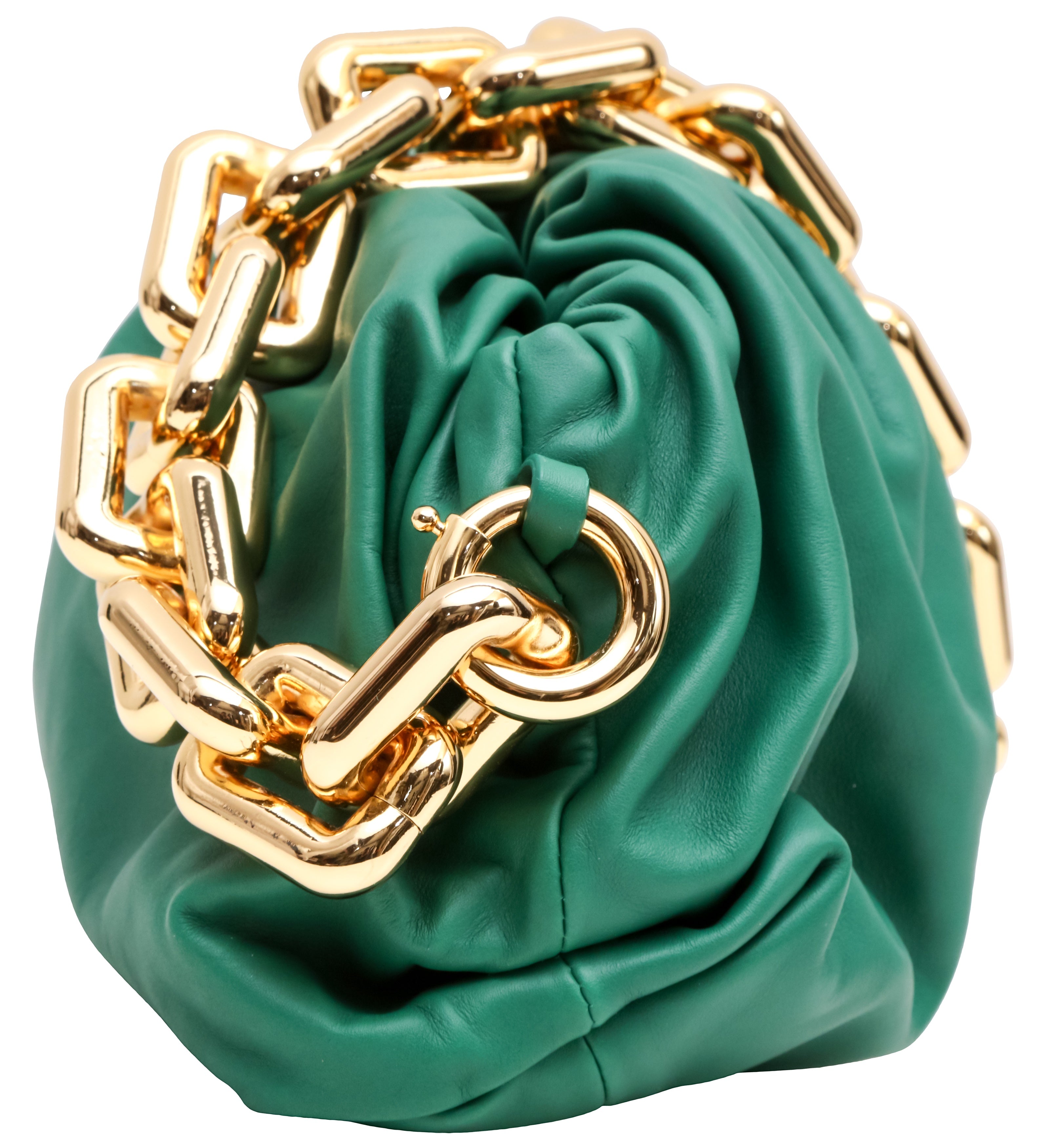 Bottega Veneta Green The Chain Pouch