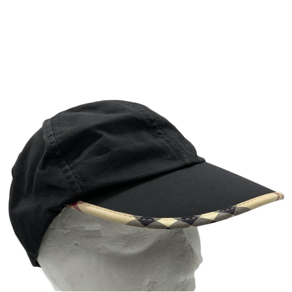 Burberry Black Nova Check Baseball Hat