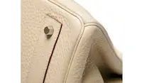 Hermes Shoulder Birkin Clemence JPG 42 - Parchment