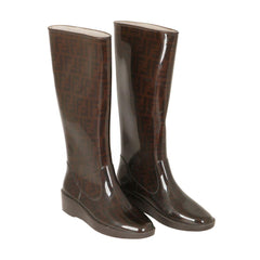 Fendi zucca cheap rain boots