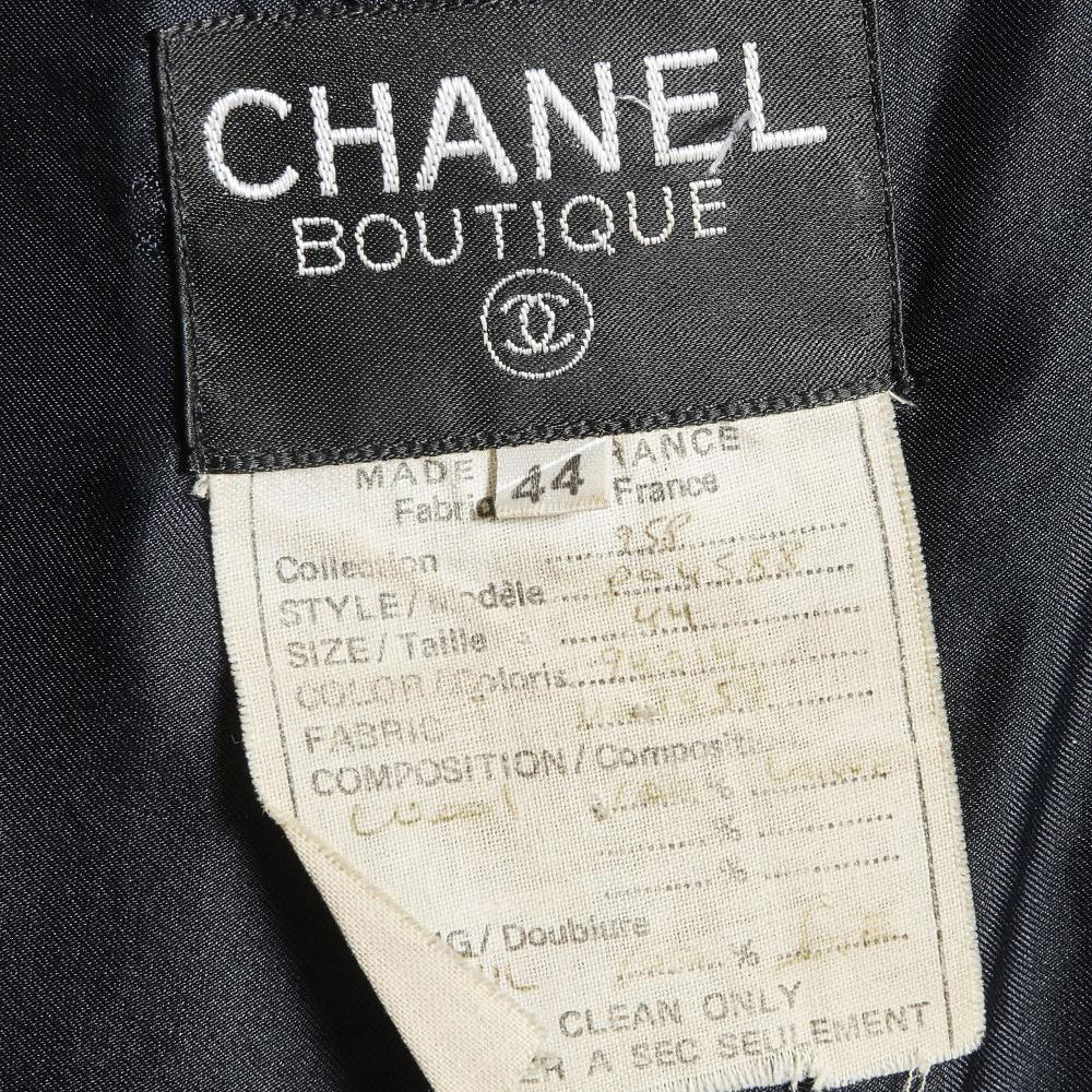 Chanel Boutique Navy Suit - Women's Size 44