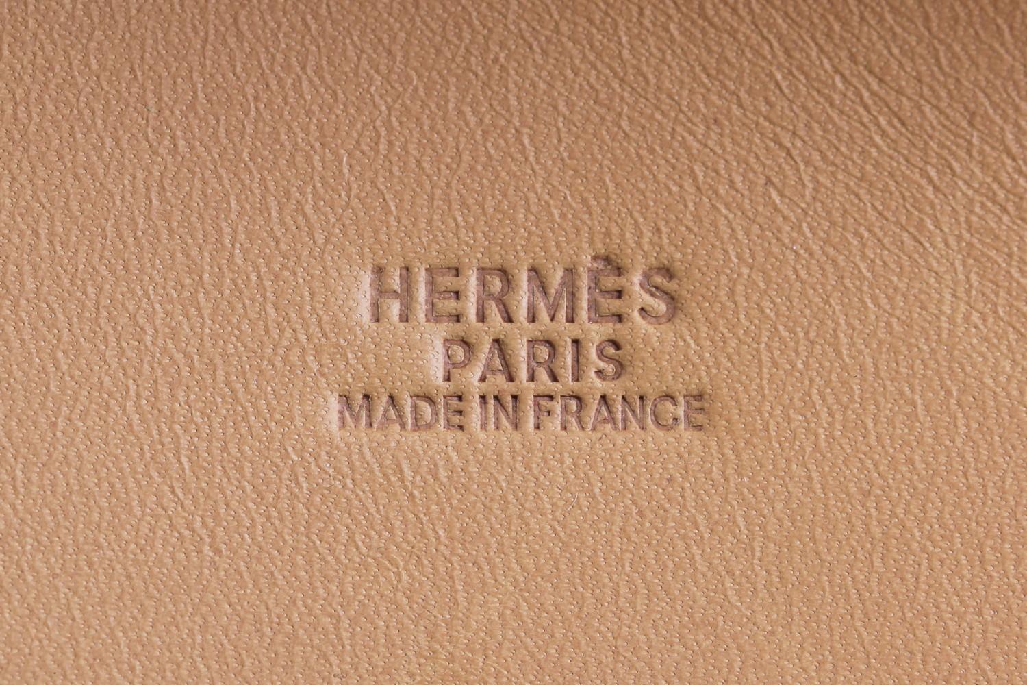 Hermès Toile Sac Himalaya Symbiose 43 with Gold Hardware