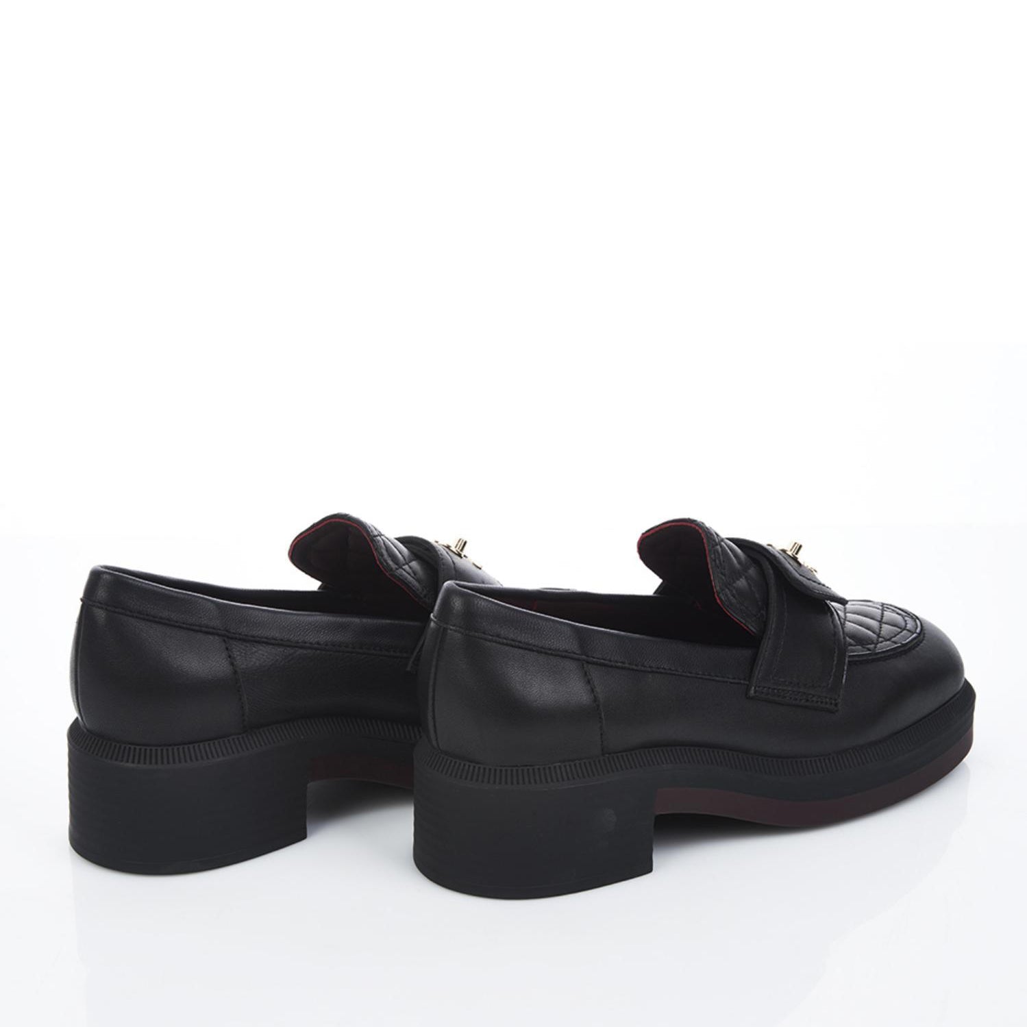 Chanel black loafers with turnlock size 37.5 AGC1338