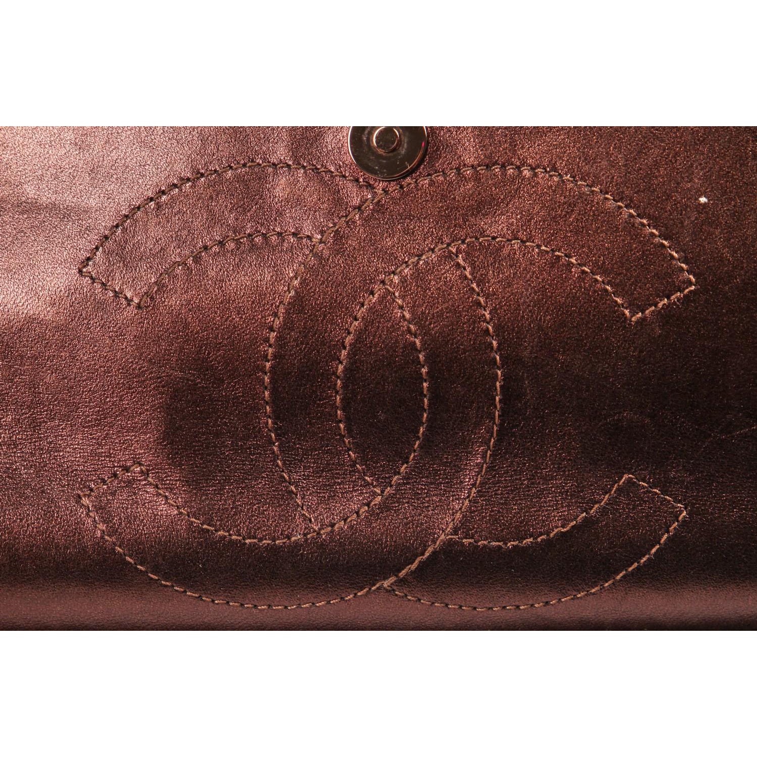 Chanel Mottled Rose Gold Quilted 2.55 Reissue Double Flap Bag