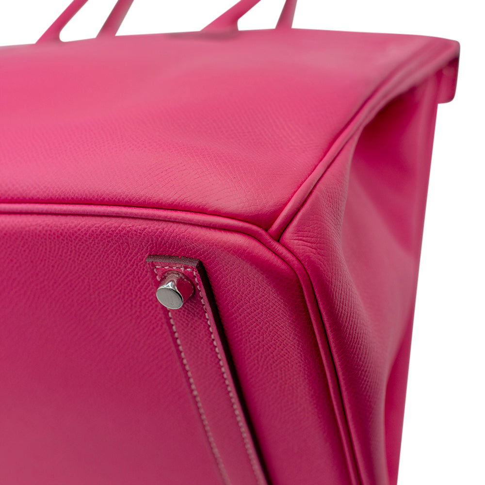 Rose Tyrien and 5P Bubblegum Pink Epsom Birkin 35 Gold Hardware, 2015