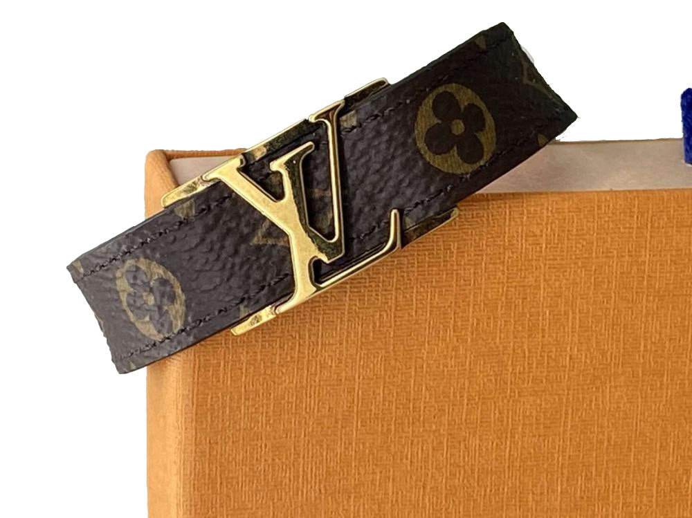 Louis Vuitton - Authenticated Bracelet - Cloth Brown for Women, Never Worn, with Tag