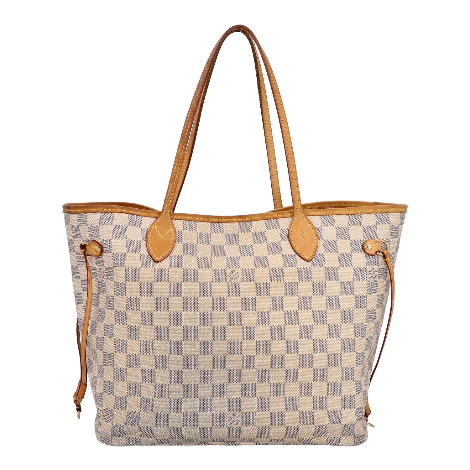 damier azur neverfull gm cinched