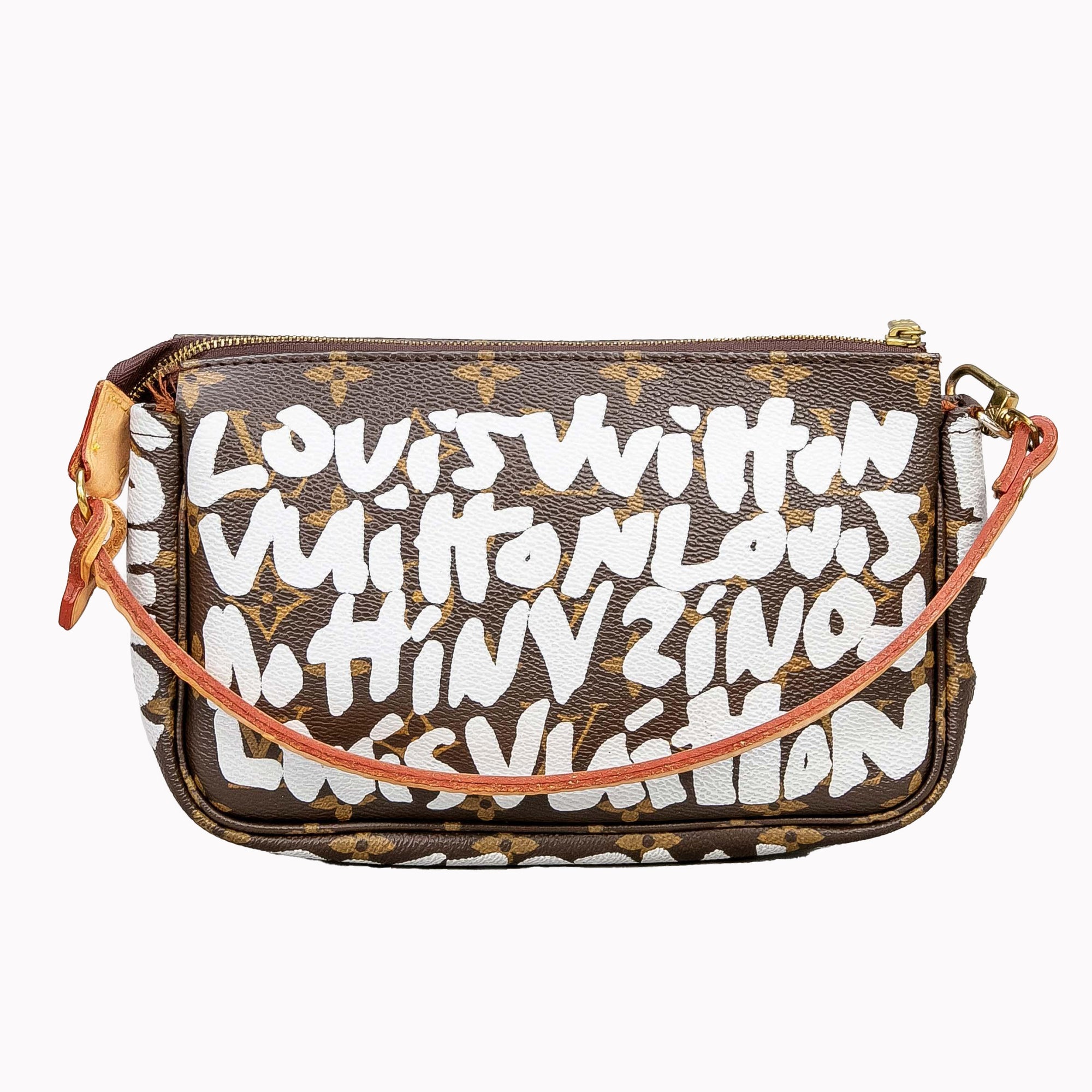Louis Vuitton X Stephen Sprouse Limited Edition Graffiti Pochette Bag