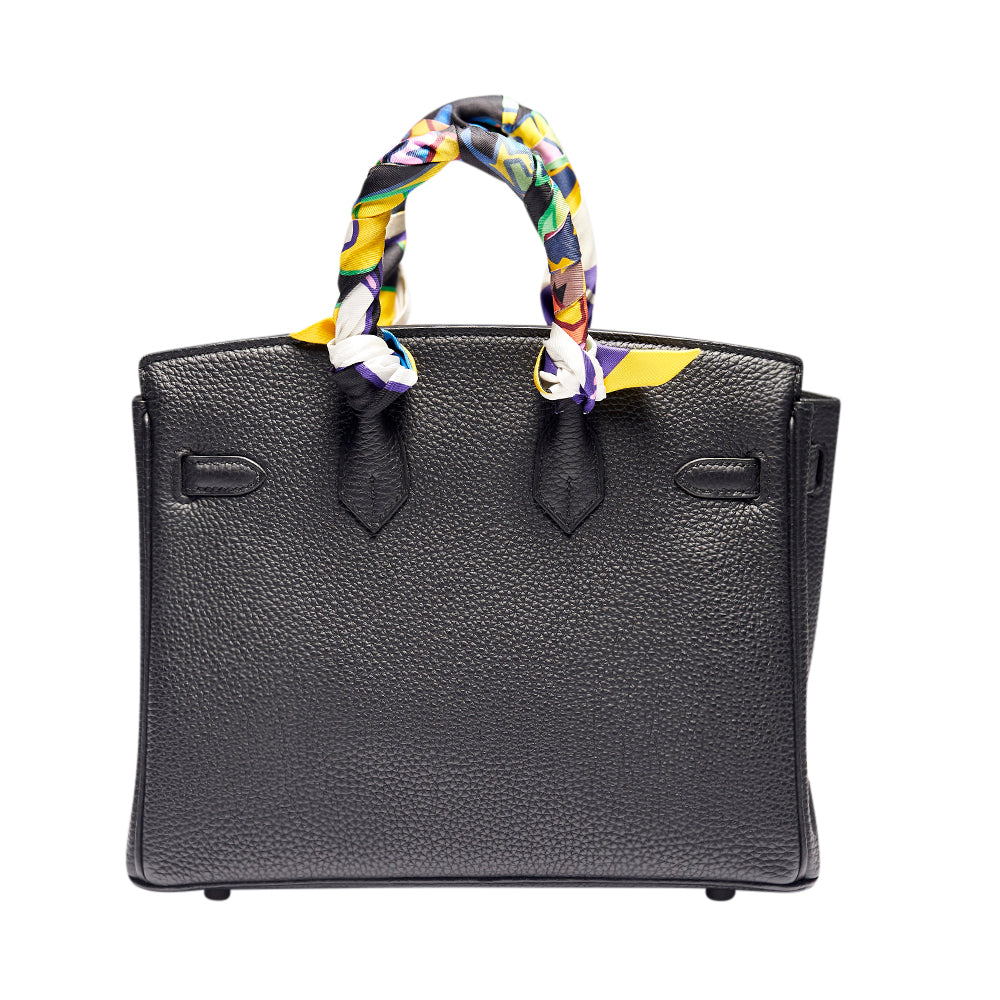 Hermès Birkin 25 Black Togo with Palladium Hardware  - Twillys Sold Separately