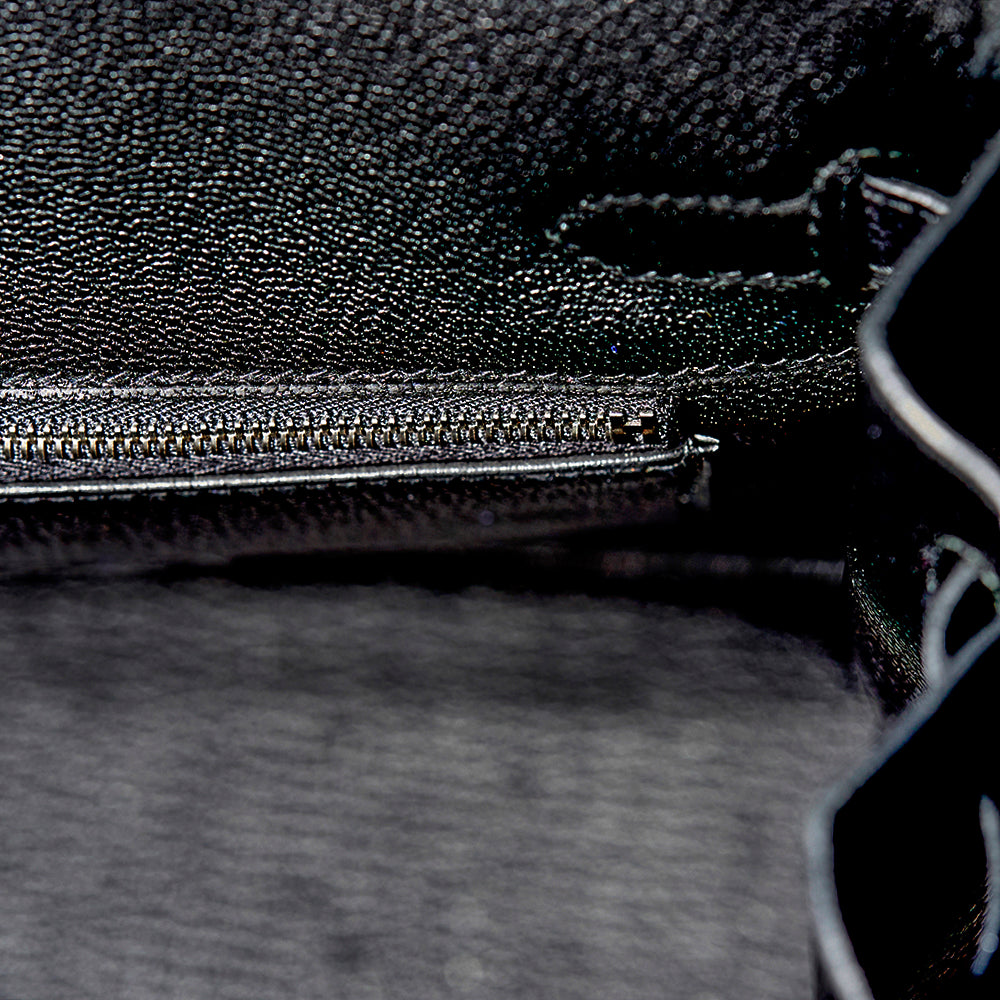 Hermès Birkin 25 Black - Togo Leather GHW