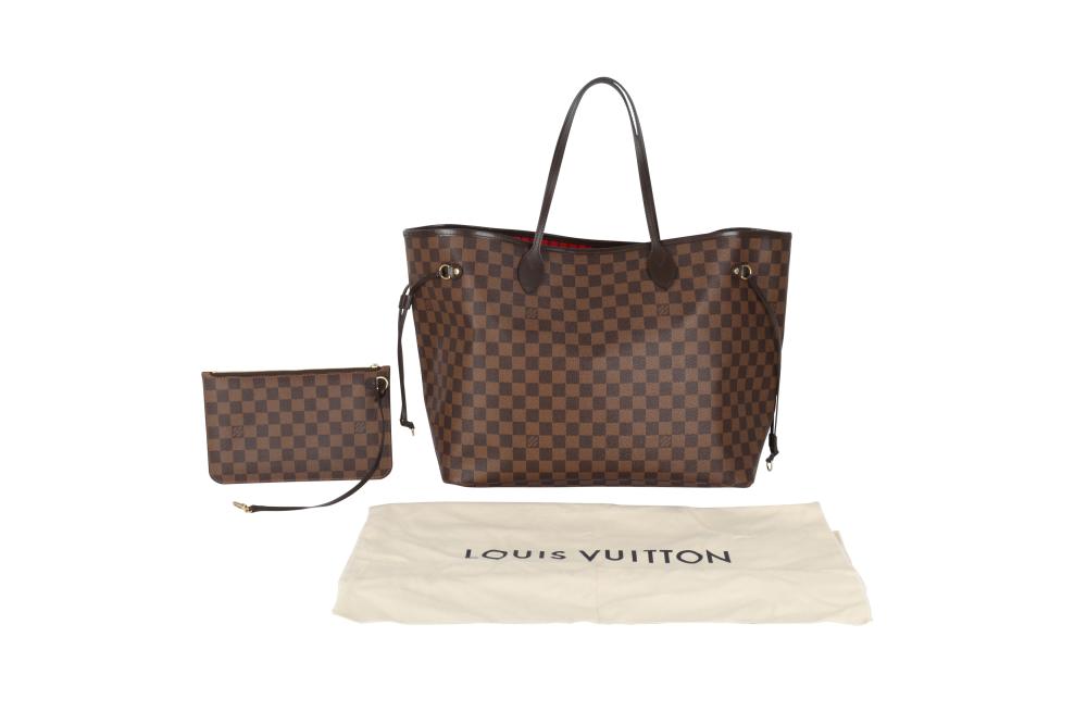 Louis Vuitton Damier Ebene Neverfull GM with Pochette – Luxury GoRound